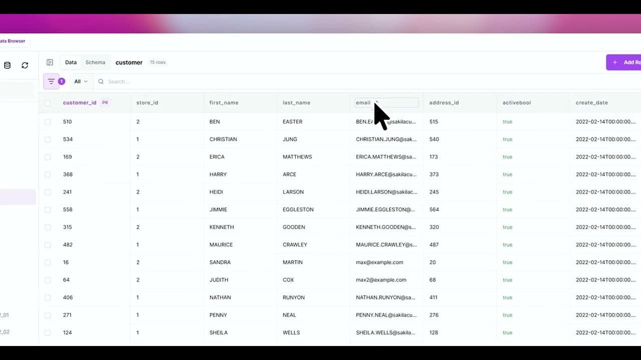 QueryGlow Demo — Database GUI in 90 Seconds